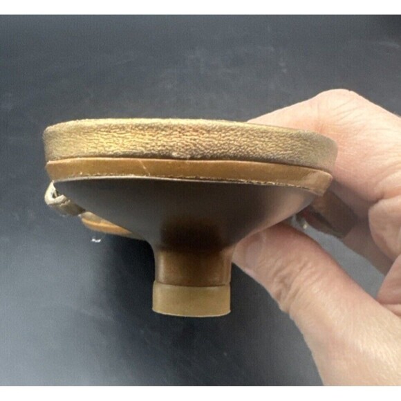 Women’s Carlos by Carlos Santana Beckon Copper Brown Beaded Slip On Sandal Sz 8 - Picture 6 of 15